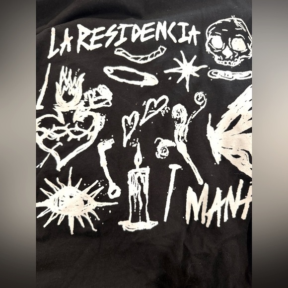 Authentic Mana La Residencia Concert 2022 light hooded jacket. Size M. Womens - Picture 2 of 7